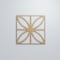 Ekena Millwork Large Swansea Decorative Fretwork Wood Wall Panels, Hickory, 23 3/8"W x 23 3/8"H x 3/8"T WALW24X24X0375SWNHI - alternate 5
